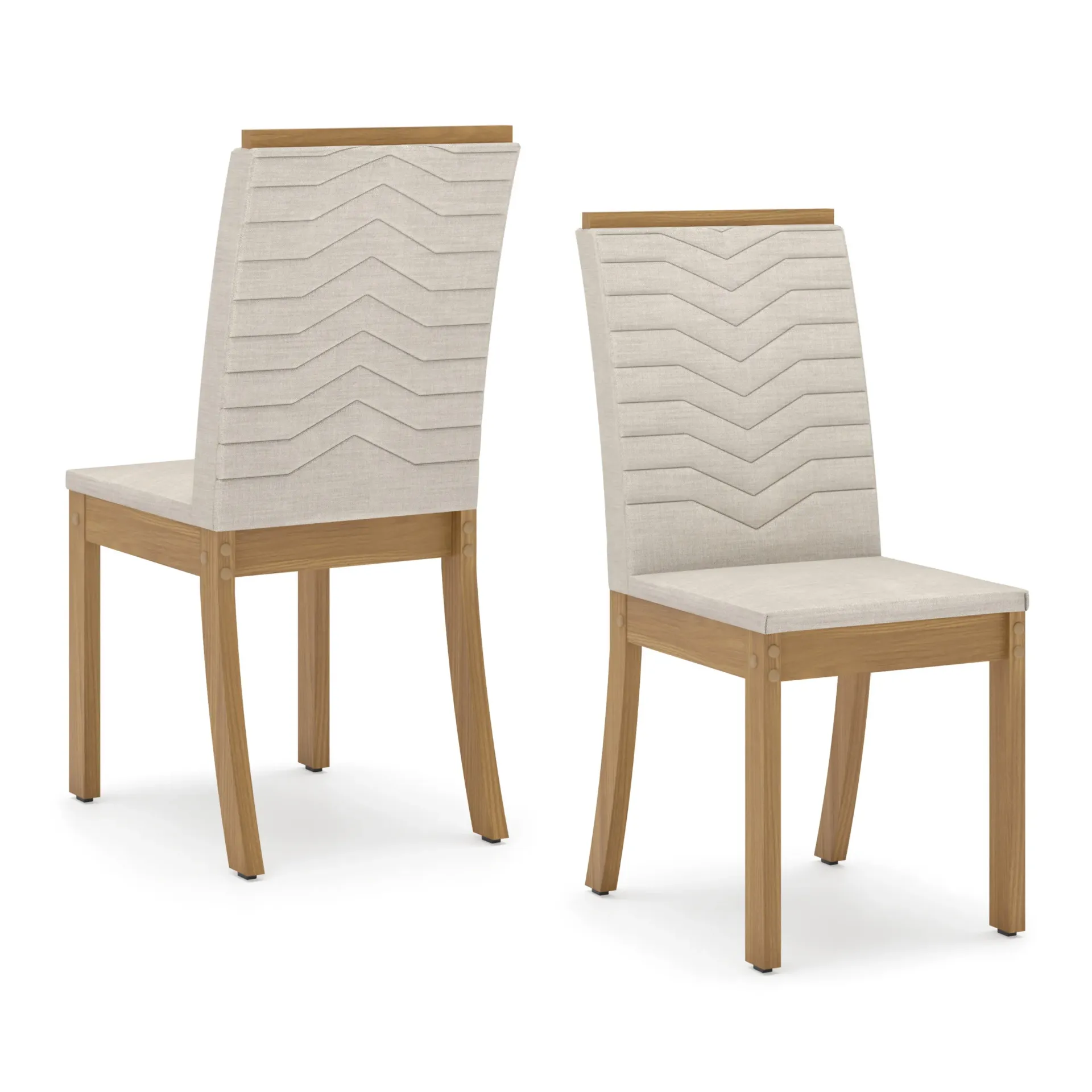 [CHAISE-S11-502] CHAISE BEIGE MOTIF ET BOIS