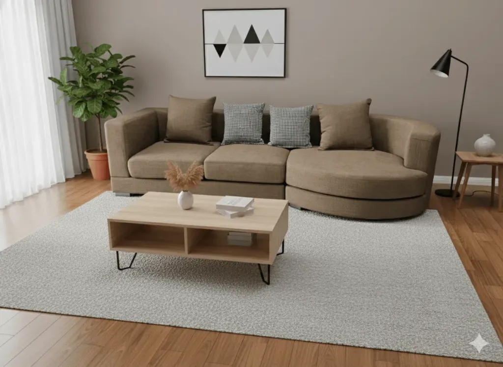 [SALON-L894] CANAPE D'ANGLE MODERNE