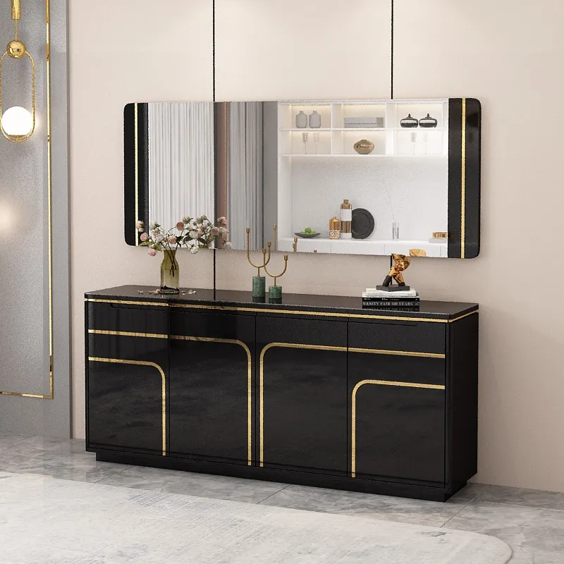 [BAHUT-92445] BAHUT NOIR ET DORE ELYS