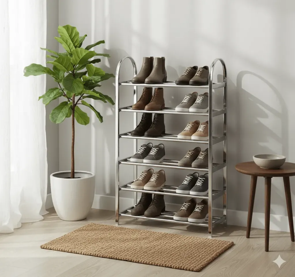 [CHAUS-A26] MEUBLE CHAUSSURES CORAIL 6 NIVEAUX