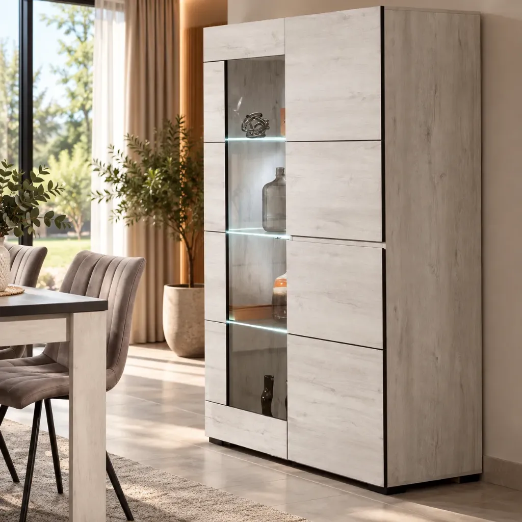 [ELBA-VIT2P] ELBA VITRINE SCANDINAVE