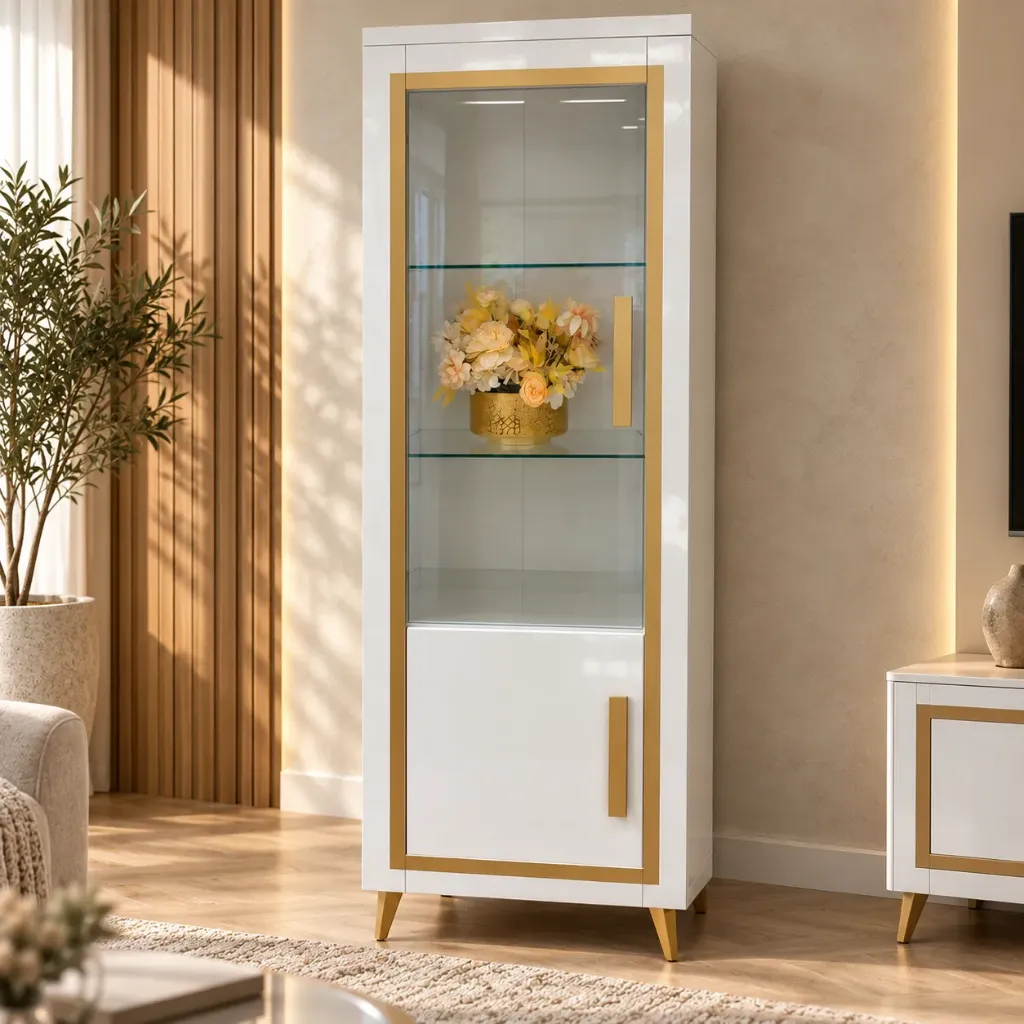 [GOLD-VIT1PG] VITRINE GOLD 1P (gauche)