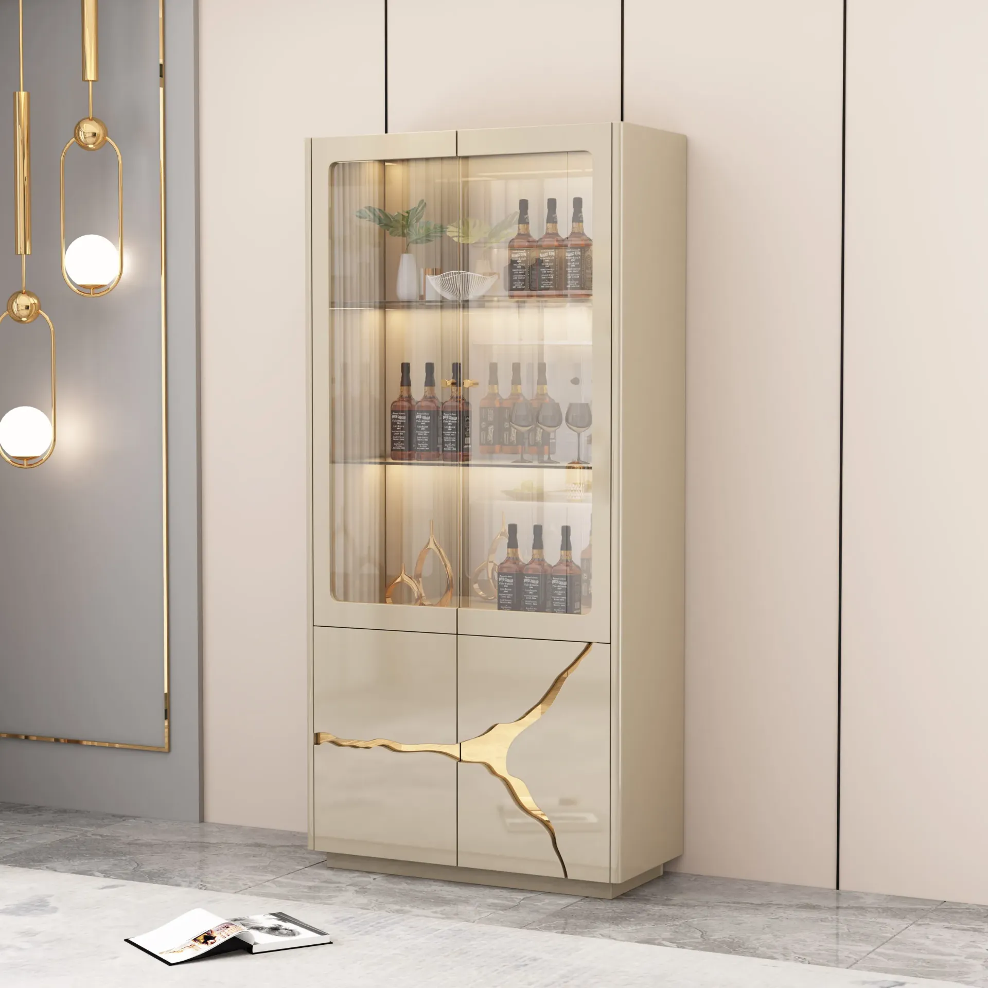 [VITR-92639] VITRINE 2 PORTES - Collection Aurora