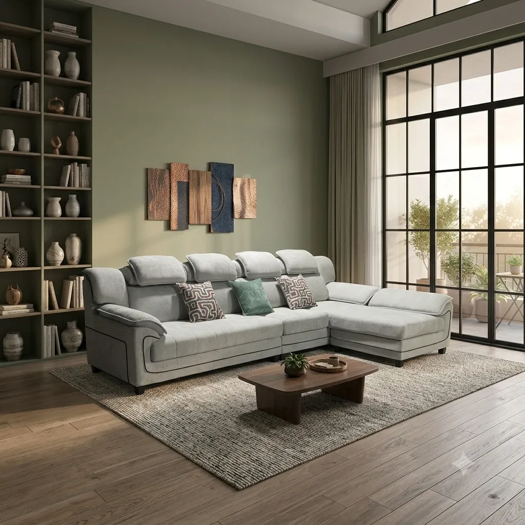 [SALON-1132ANGLE] Canapé d’angle réversible CANCÙN