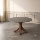 Alya - Table à manger ronde (6 personnes)