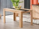 DOMUS - TABLE À MANGER RECTANGLE EN CHÊNE
