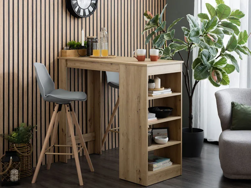 [TABLEBAR-VALENCE] Valence - TABLE BAR EN CHENE