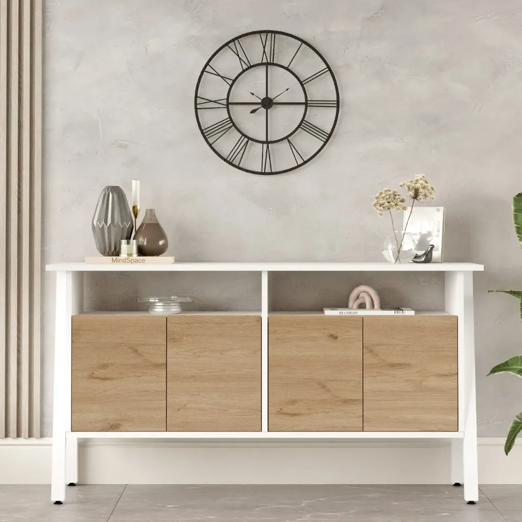 [MA3-SW-COIF] Alba - Buffet Blanc Vintage