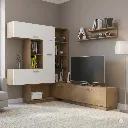 LIVING TV EN BOIS VARIO 