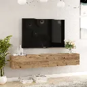 TABLE TV SUSPENDUE EN BOIS FR8-A-TV